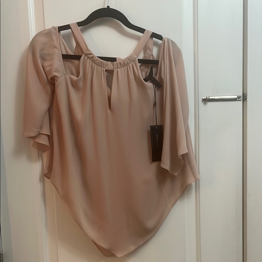 NWT Women’s BCBG Blush Pink Top - XS